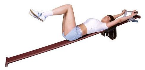 Εκπαιδευτική συσκευή για τη θεραπεία της οστεοχονδρωσίας στο σπίτι